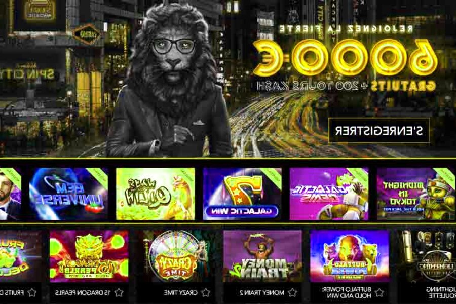 Le Roi Johnny Casino - Page de Connexion